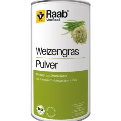 Raab Vitalfood Superfoods|Glutenfreie Lebensmittel^- Bio Weizengras Pulver 140g