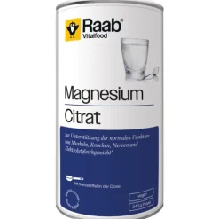 Raab Vitalfood Vitamine Und Mineralien^- Magnesium Citrat Pulver, 340g