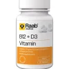 Raab Vitalfood Vitamine Und Mineralien^- Vitamin B12 + D3, 60 Lutschtabletten Waldbeere