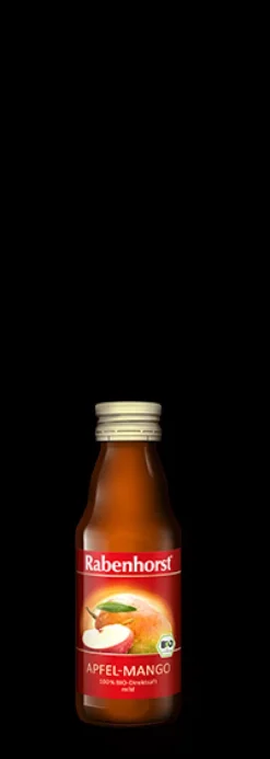 RABENHORST Fruchtsäfte|Glutenfreie Lebensmittel^- Apfel-Mango Bio Mini 125 ml