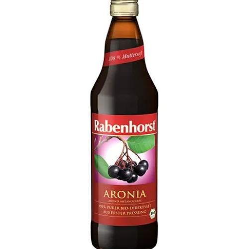 Haus Rabenhorst O. Lauffs GmbH & Co. KG Fruchtsäfte|Glutenfreie Lebensmittel^Rabenhorst - Aronia Bio Muttersaft 330ml