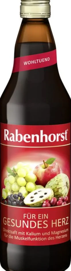 Haus Rabenhorst O. Lauffs GmbH & Co. KG Fruchtsäfte|Glutenfreie Lebensmittel^Rabenhorst - Gesundes Herz 700ml