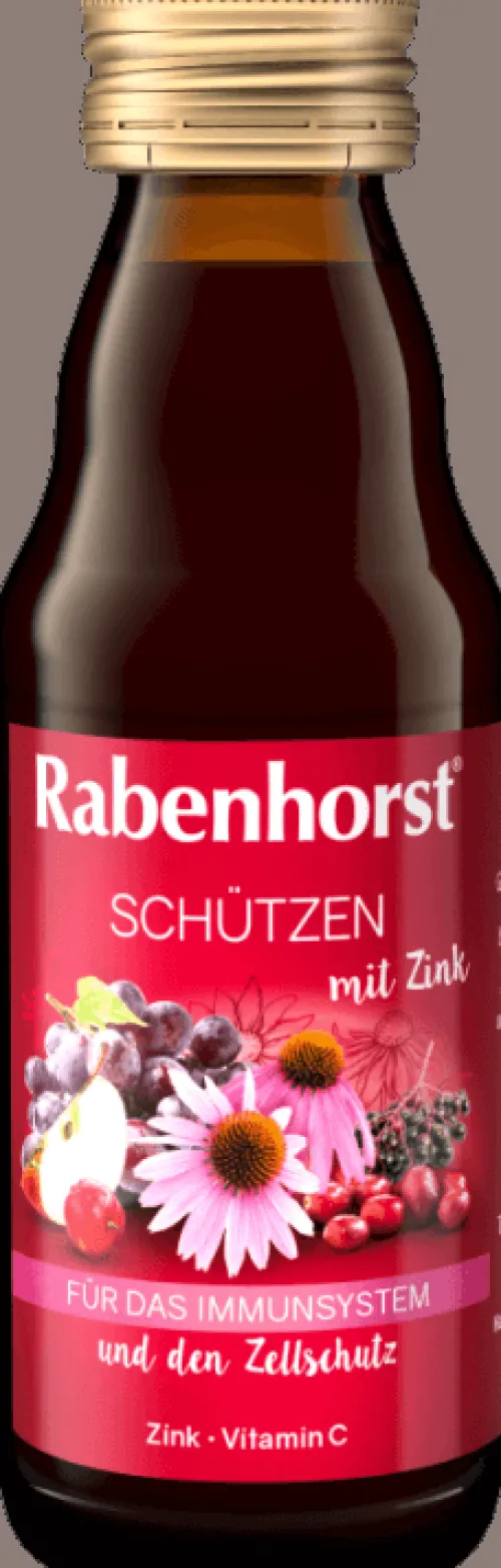RABENHORST Fruchtsäfte|Glutenfreie Lebensmittel^- Schützen mit Zink Mini 125 ml
