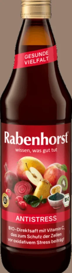 RABENHORST Fruchtsäfte|Glutenfreie Lebensmittel^Antistress, bio, 700ml