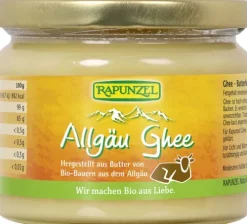 RAPUNZEL Fette & Öle|Glutenfreie Lebensmittel^- Allgäu Ghee, bio, 250g