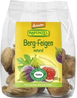 RAPUNZEL Trockenfrüchte|Glutenfreie Lebensmittel^- Berg-Feigen natural Demeter 250g