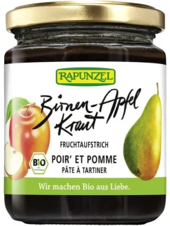 RAPUNZEL Fruchtaufstriche|Glutenfreie Lebensmittel^- Birnen-Apfel-Kraut, 300g