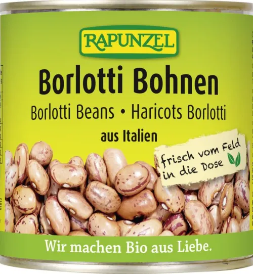 RAPUNZEL Sonstige|Glutenfreie Lebensmittel^- Borlotti Bohnen in der Dose, bio 400g