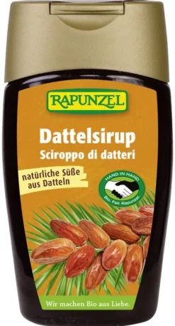 RAPUNZEL Sirup|Glutenfreie Lebensmittel^- Dattelsirup HIH, 250g