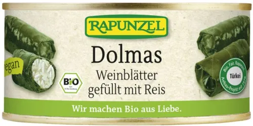 RAPUNZEL Sonstige^- Dolmas Weinblätter gefüllt mit Reis, Projekt, 280g