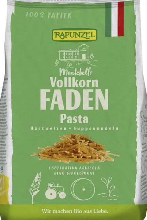 RAPUNZEL Nudeln|Nudeln^- Faden Suppennudeln, Vollkorn, bio 250g