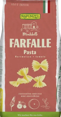 RAPUNZEL Nudeln|Nudeln^- Farfalle Semola, bio 500g