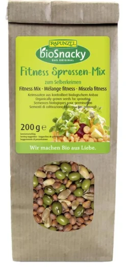 RAPUNZEL Keime & Saaten^- Fitness Sprossen-Mix bioSnacky 200g