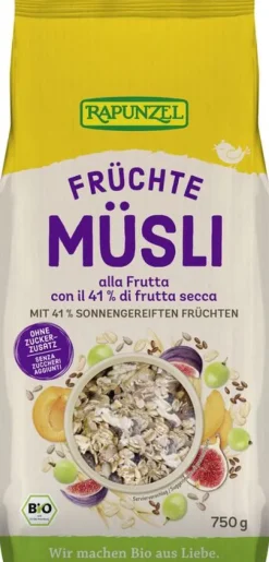 RAPUNZEL Breie & Müsli^- Früchte Müsli, 750g