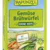 RAPUNZEL Gewürze Und Kräuter|Brühen & Würze^- Gemüse-Brühwürfel, ohne Hefe, 80g