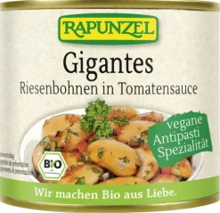 RAPUNZEL Fertiggerichte|Fertiggerichte^- Gigantes Riesenbohnen in Tomatensauce, in der Do, 230g