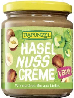 RAPUNZEL Nussmuse|Glutenfreie Lebensmittel^- Haselnuss-Creme bio 250g
