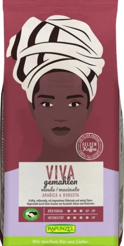 RAPUNZEL Kaffee|Kaffee^- Heldenkaffee Viva gemahlen, bio 500g