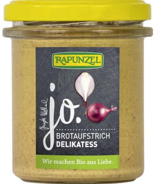 RAPUNZEL Vegane Brotaufstriche^- jo. Brotaufstrich Delikatess 140g
