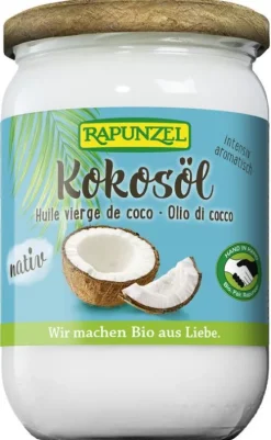 RAPUNZEL Fette & Öle|Glutenfreie Lebensmittel^- Kokosöl HIH, bio 567ml