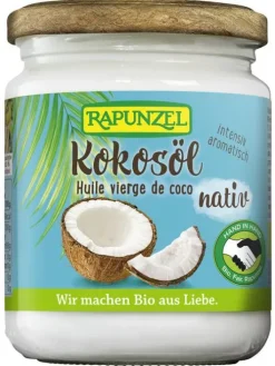 RAPUNZEL Fette & Öle|Glutenfreie Lebensmittel^- Kokosöl nativ bio vegan 216ml