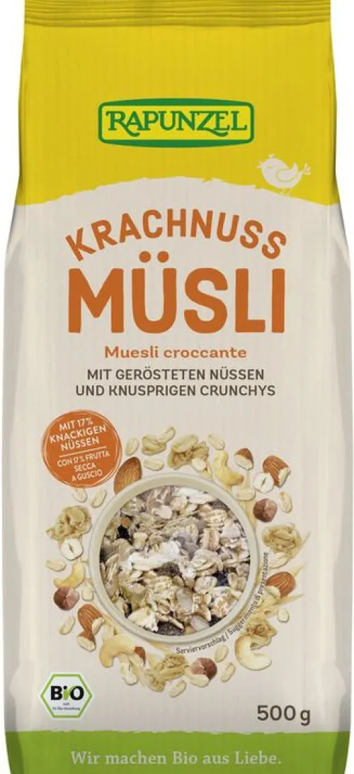 RAPUNZEL Breie & Müsli^- Krachnuss Müsli, 500g