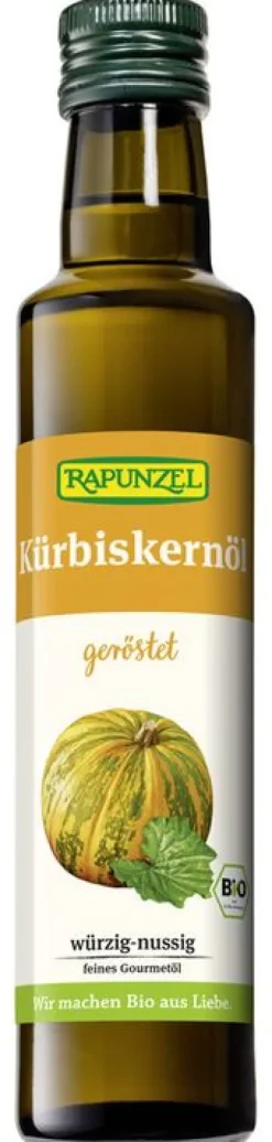 RAPUNZEL Fette & Öle|Glutenfreie Lebensmittel^- Kürbiskernöl geröstet, 250ml