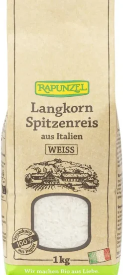 RAPUNZEL Reis^- Langkorn Spitzenreis weiß, 1kg