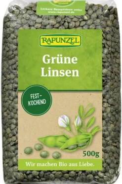 RAPUNZEL Hülsenfrüchte|Hülsenfrüchte^- Linsen grün, 500g