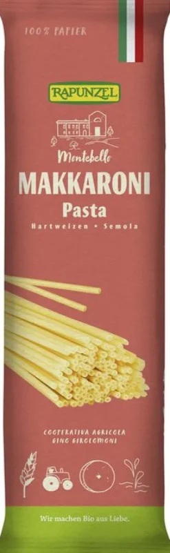 RAPUNZEL Nudeln|Nudeln^- Makkaroni Semola, bio, 500g