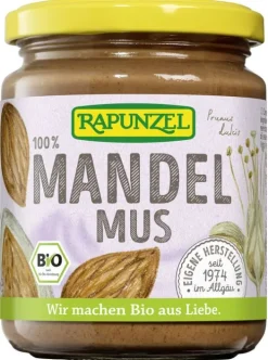 RAPUNZEL Nussmuse|Glutenfreie Lebensmittel^- Mandelmus bio 250g