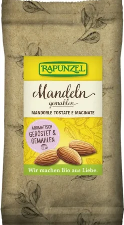 RAPUNZEL Nüsse|Hülsenfrüchte^- Mandeln geröstet, gemahlen, 125g