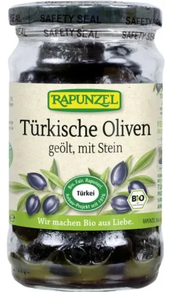 RAPUNZEL Oliven^- Oliven schwarz, mit Stein geölt, Projekt, 185g