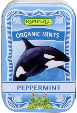 RAPUNZEL Bonbons|Glutenfreie Lebensmittel^- Organic Mints Peppermint HIH, 50g