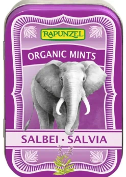 RAPUNZEL Bonbons|Glutenfreie Lebensmittel^- Organic Mints Salbei - Salvia HIH, 50g