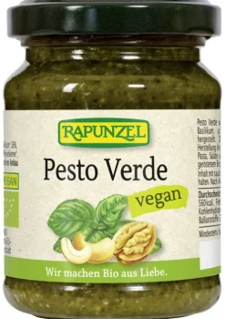 RAPUNZEL Saucen Und Dressing|Pikante Brotaufstriche^- Pesto Verde, vegan, 130ml