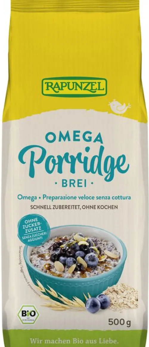 RAPUNZEL Breie & Müsli^- Porridge / Brei Omega, bio 500g