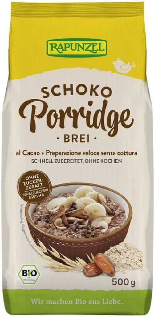 RAPUNZEL Breie & Müsli^- Porridge Schoko, bio 500g