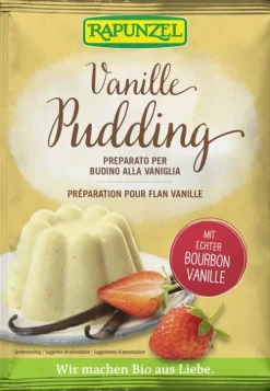 RAPUNZEL Glutenfreie Lebensmittel^- Puddingpulver Vanille, 40g