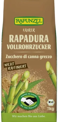RAPUNZEL Zucker^- Rapadura Vollrohrzucker HIH, 1kg