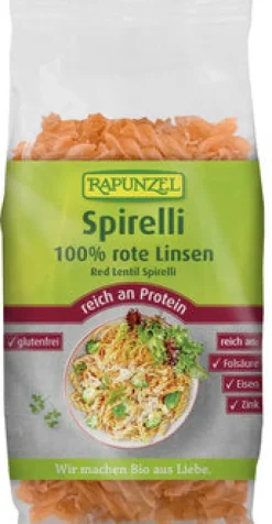 RAPUNZEL Nudeln|Nudeln^- Rote Linsen Spirelli bio 300g