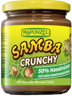 RAPUNZEL Nussmuse|Glutenfreie Lebensmittel^- Samba Crunchy bio 250g