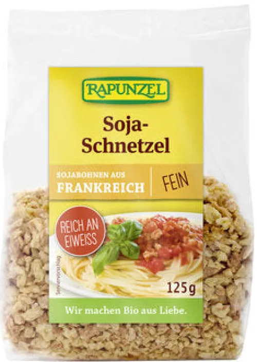 RAPUNZEL Sonstige|Vegetarischer Fleischersatz^- Soja-Schnetzel fein bio 125g