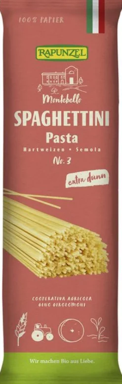 RAPUNZEL Nudeln|Nudeln^- Spaghettini Semola no. 3, bio 500g