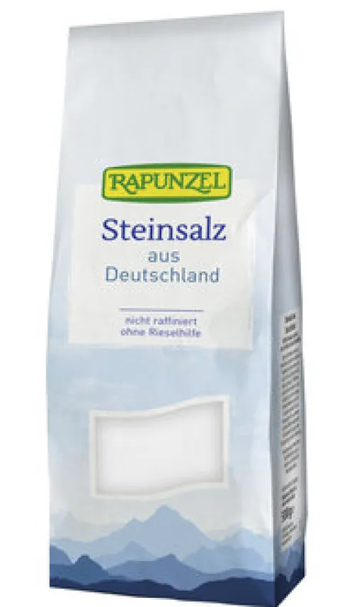 RAPUNZEL Gewürze Und Kräuter|Glutenfreie Lebensmittel^- Steinsalz 500g