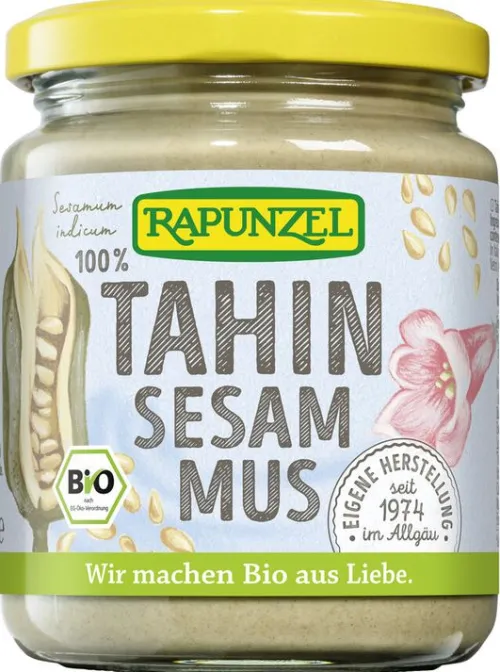 RAPUNZEL Nussmuse|Glutenfreie Lebensmittel^- Tahin Sesammus bio 250g