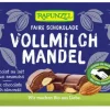 RAPUNZEL Schokolade|Glutenfreie Lebensmittel^- Vollmilch Schokolade mit ganzen Mandeln bio 100g