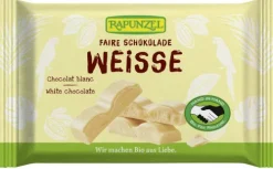 RAPUNZEL Schokolade|Glutenfreie Lebensmittel^- Weisse Schokolade HIH, bio, 100g