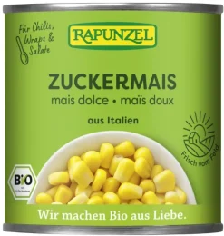 RAPUNZEL Sonstige|Glutenfreie Lebensmittel^- Zuckermais in der Dose, Bio 160g