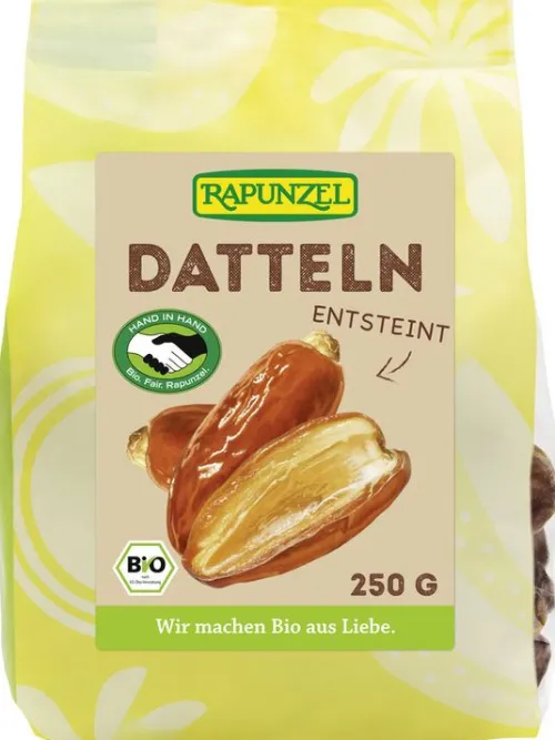 RAPUNZEL Trockenfrüchte|Glutenfreie Lebensmittel^-Datteln Deglet Nour, entsteint, HIH-250g